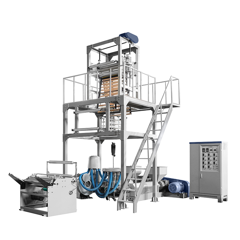 Three Layer Co Extrusion HDPE Film Blowing Machine
